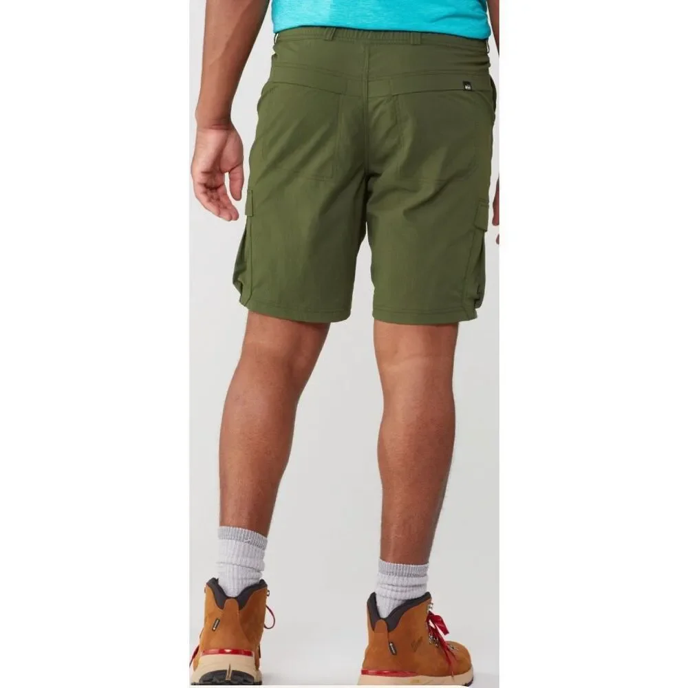 NWT REI Sahara Cargo Shorts - Men's - Shaded Olive Green